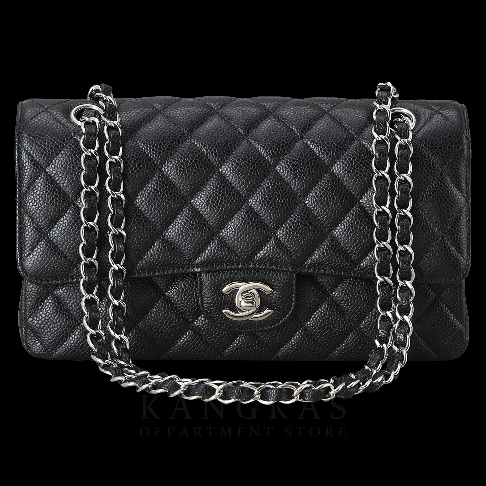 CHANEL(USED)샤넬 캐비어 클래식 미듐 플랩백