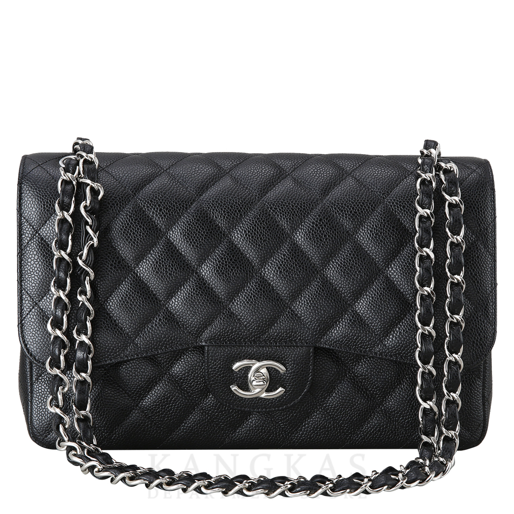 CHANEL(USED)K샤넬 캐비어 클래식 라지 플랩백