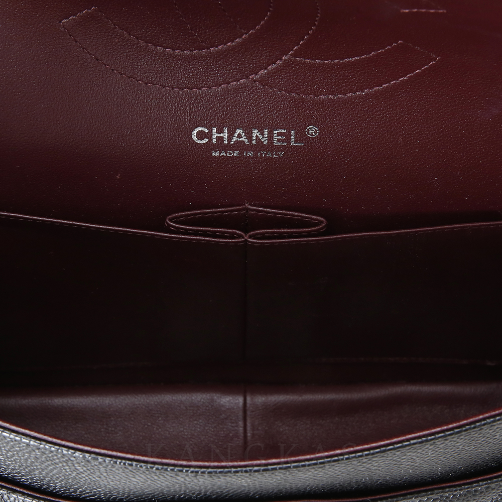 CHANEL(USED)K샤넬 캐비어 클래식 라지 플랩백