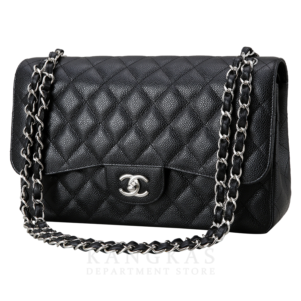 CHANEL(USED)K샤넬 캐비어 클래식 라지 플랩백