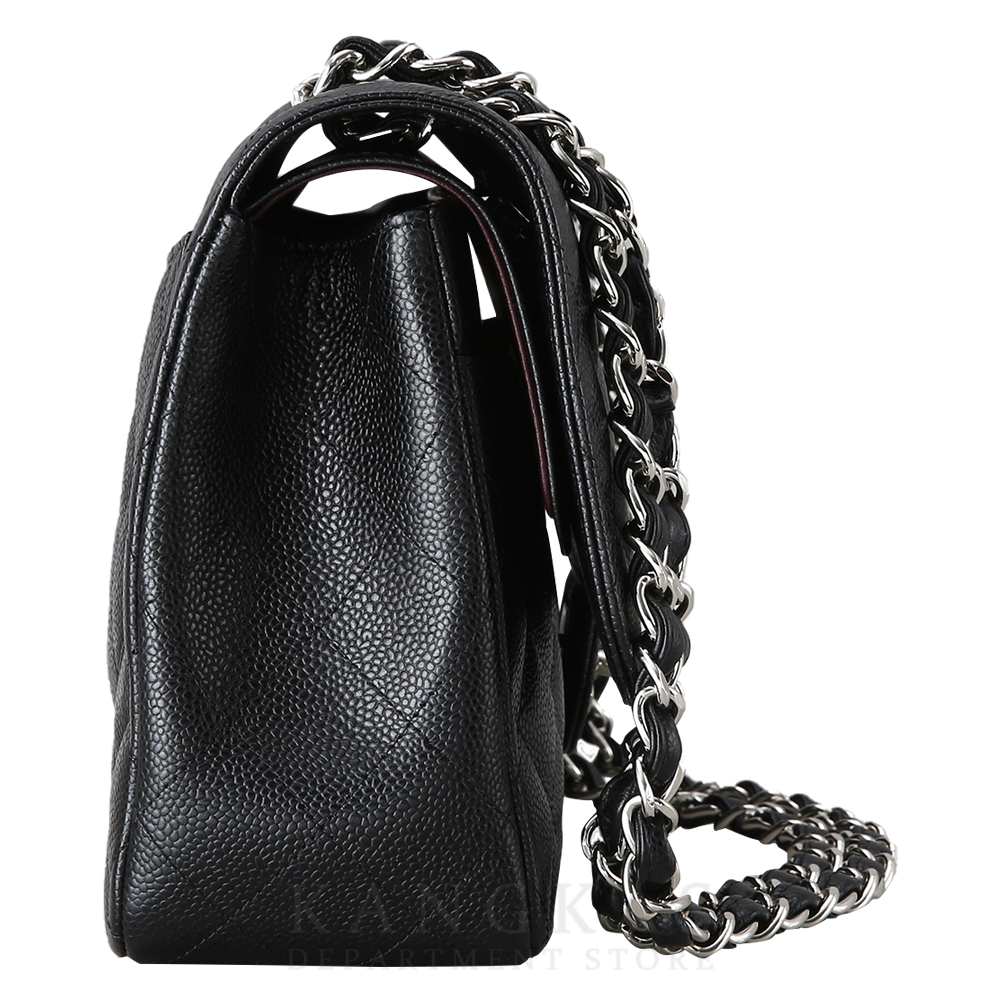CHANEL(USED)K샤넬 캐비어 클래식 라지 플랩백