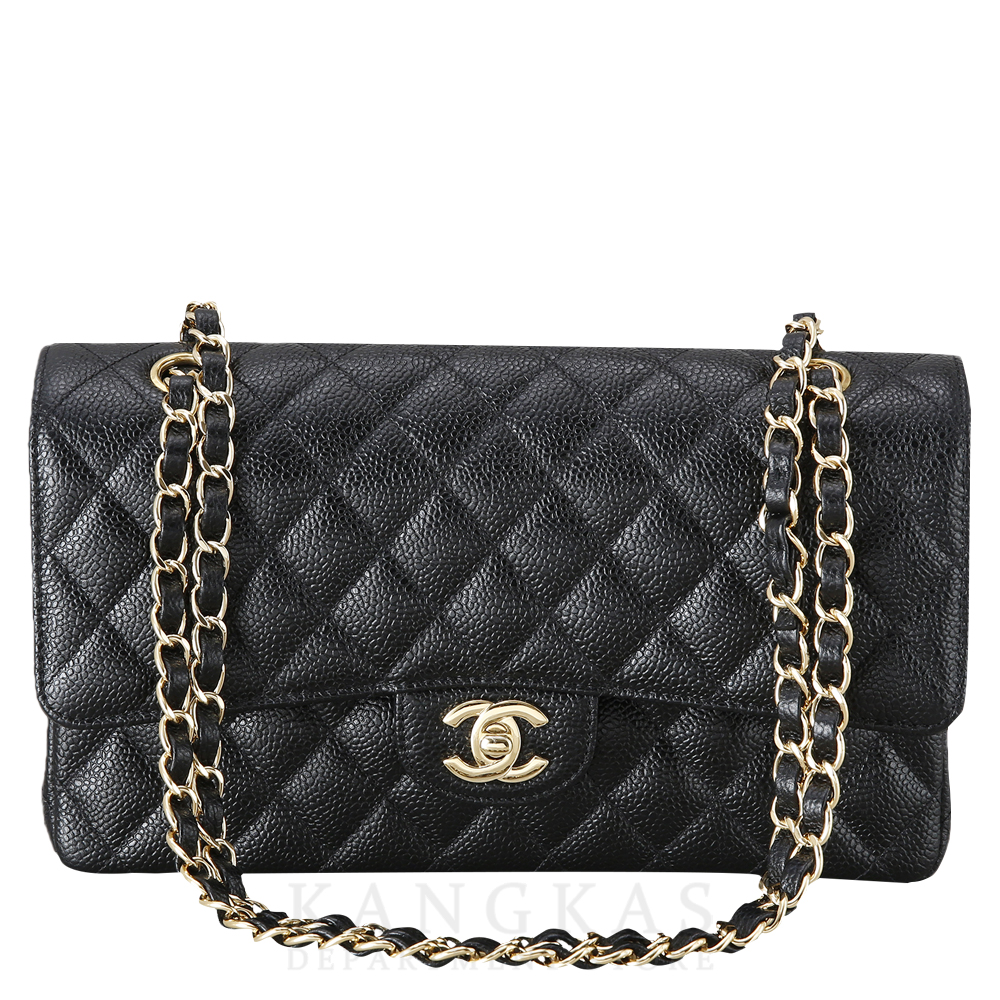CHANEL(USED)샤넬 캐비어 클래식 미듐 플랩백