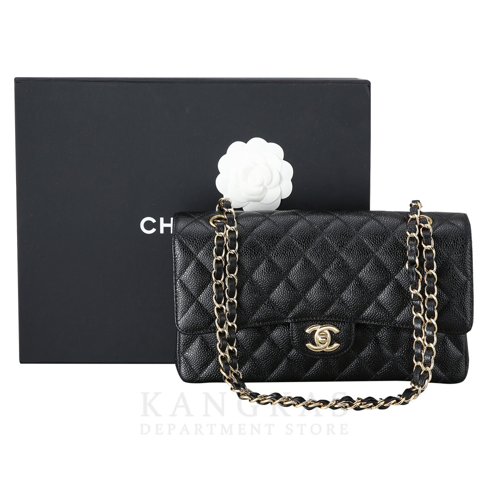 CHANEL(USED)샤넬 캐비어 클래식 미듐 플랩백