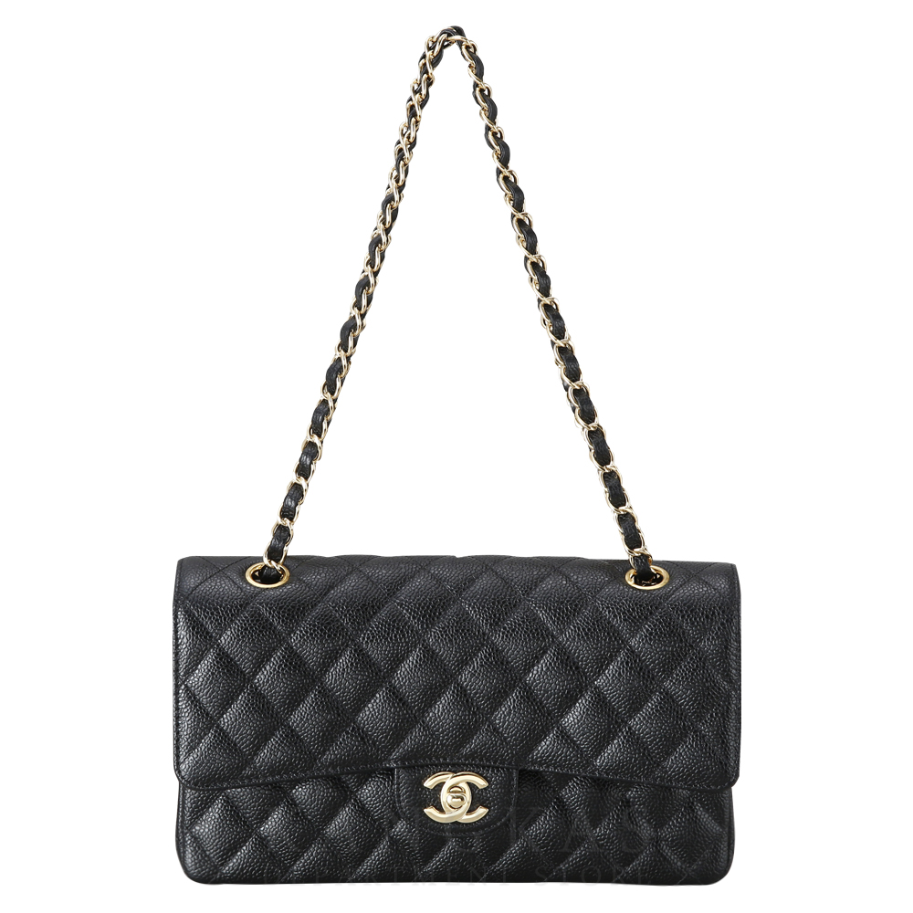 CHANEL(USED)샤넬 캐비어 클래식 미듐 플랩백