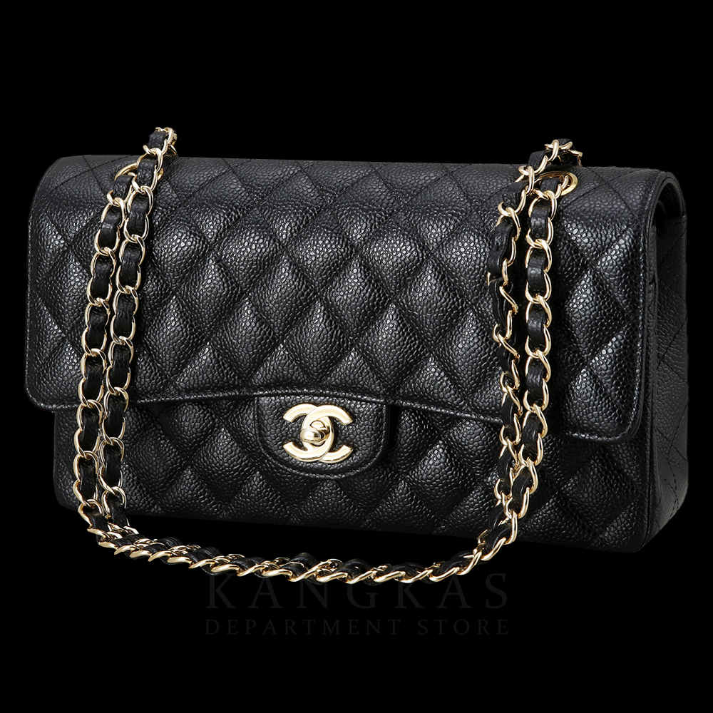 CHANEL(USED)샤넬 캐비어 클래식 미듐 플랩백