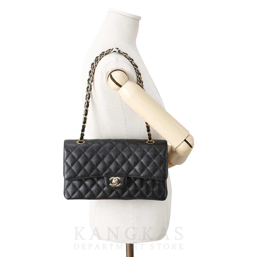 CHANEL(USED)샤넬 캐비어 클래식 미듐 플랩백