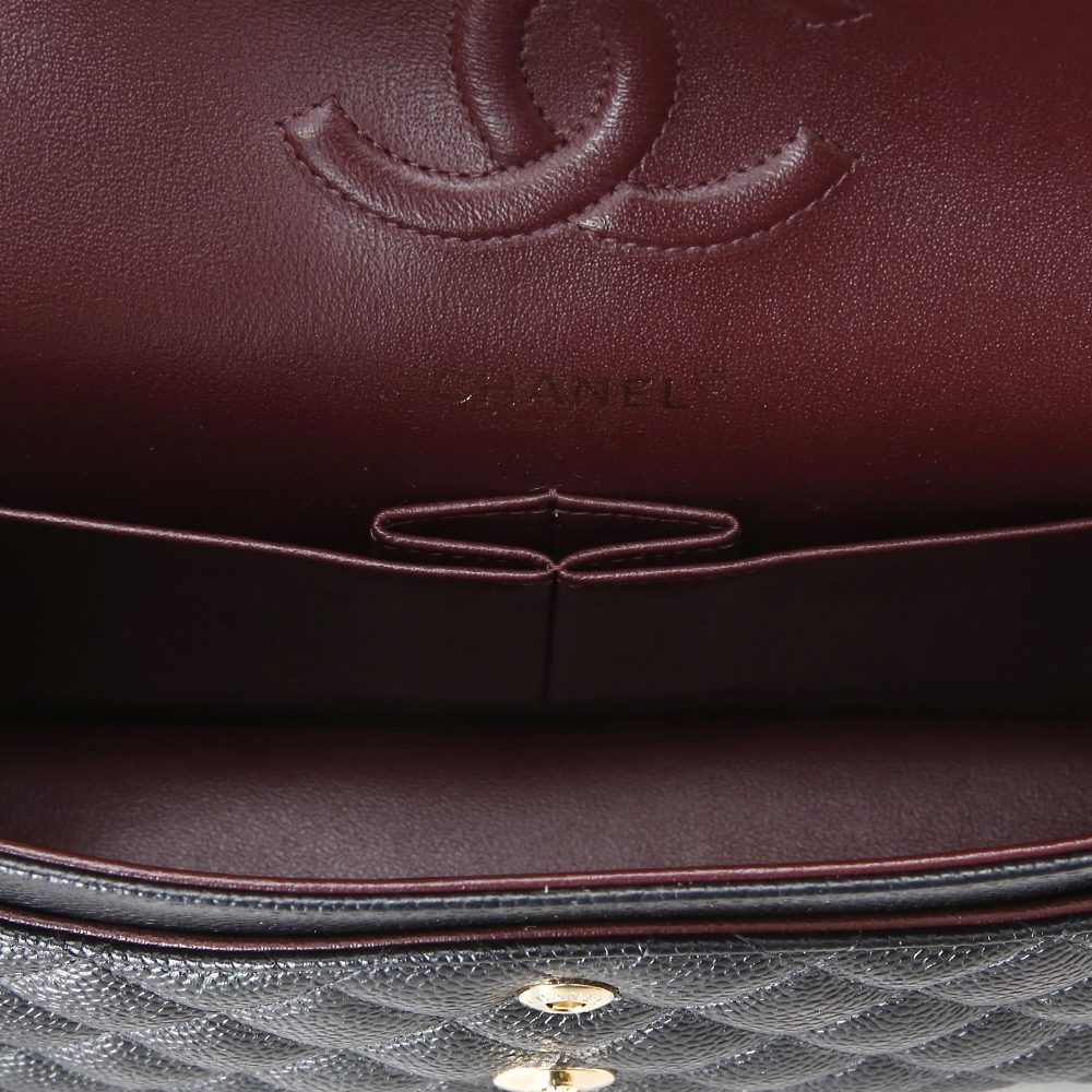 CHANEL(USED)샤넬 캐비어 클래식 미듐 플랩백
