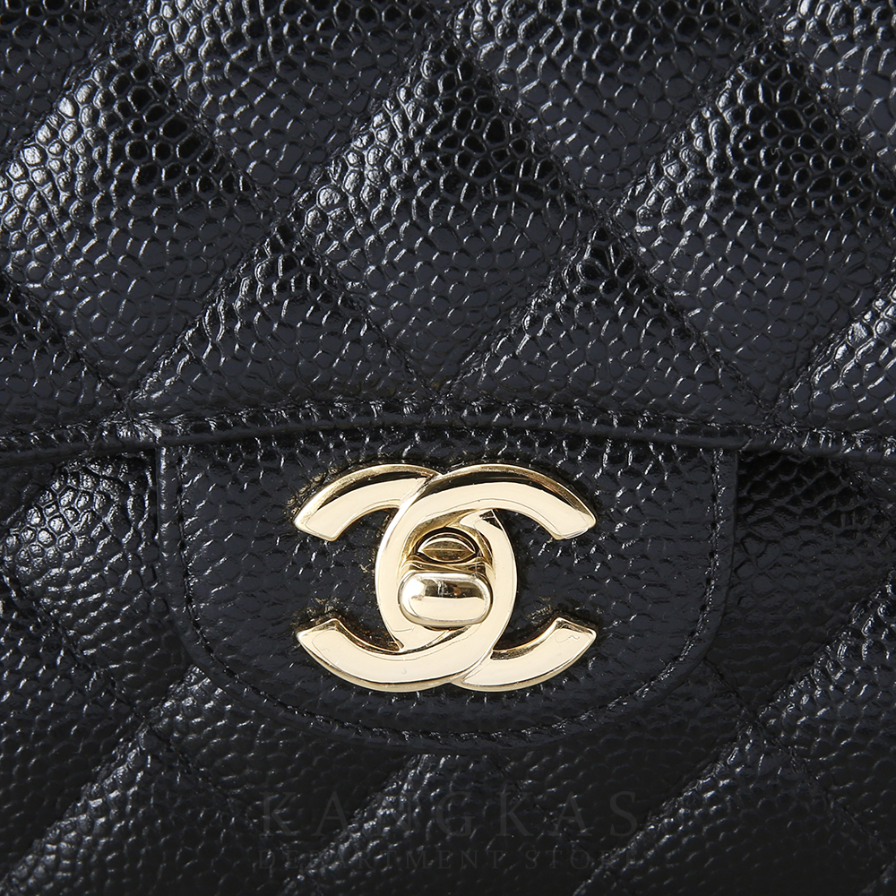 CHANEL(USED)샤넬 캐비어 클래식 미듐 플랩백