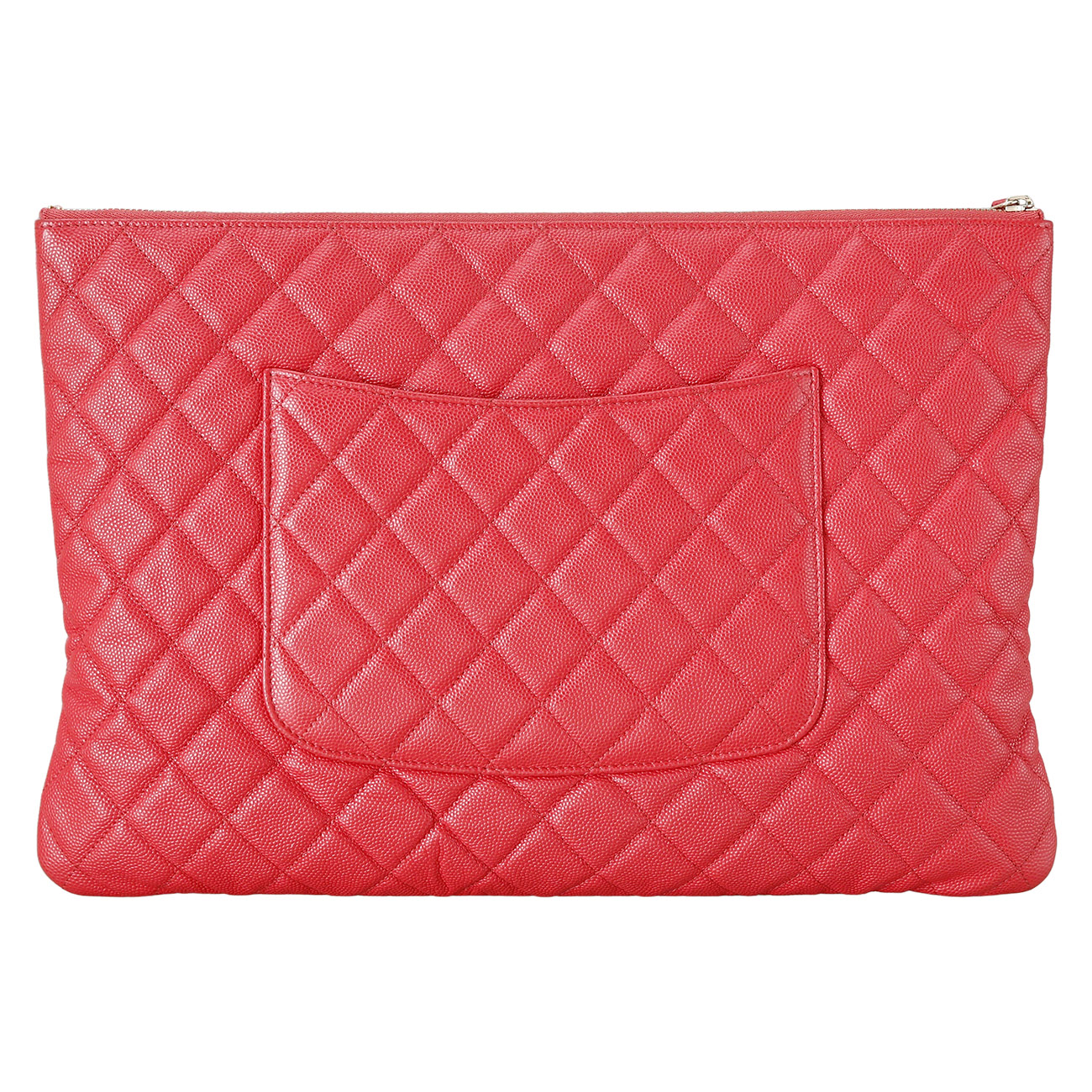 CHANEL(USED)샤넬 클래식 캐비어 클러치 라지