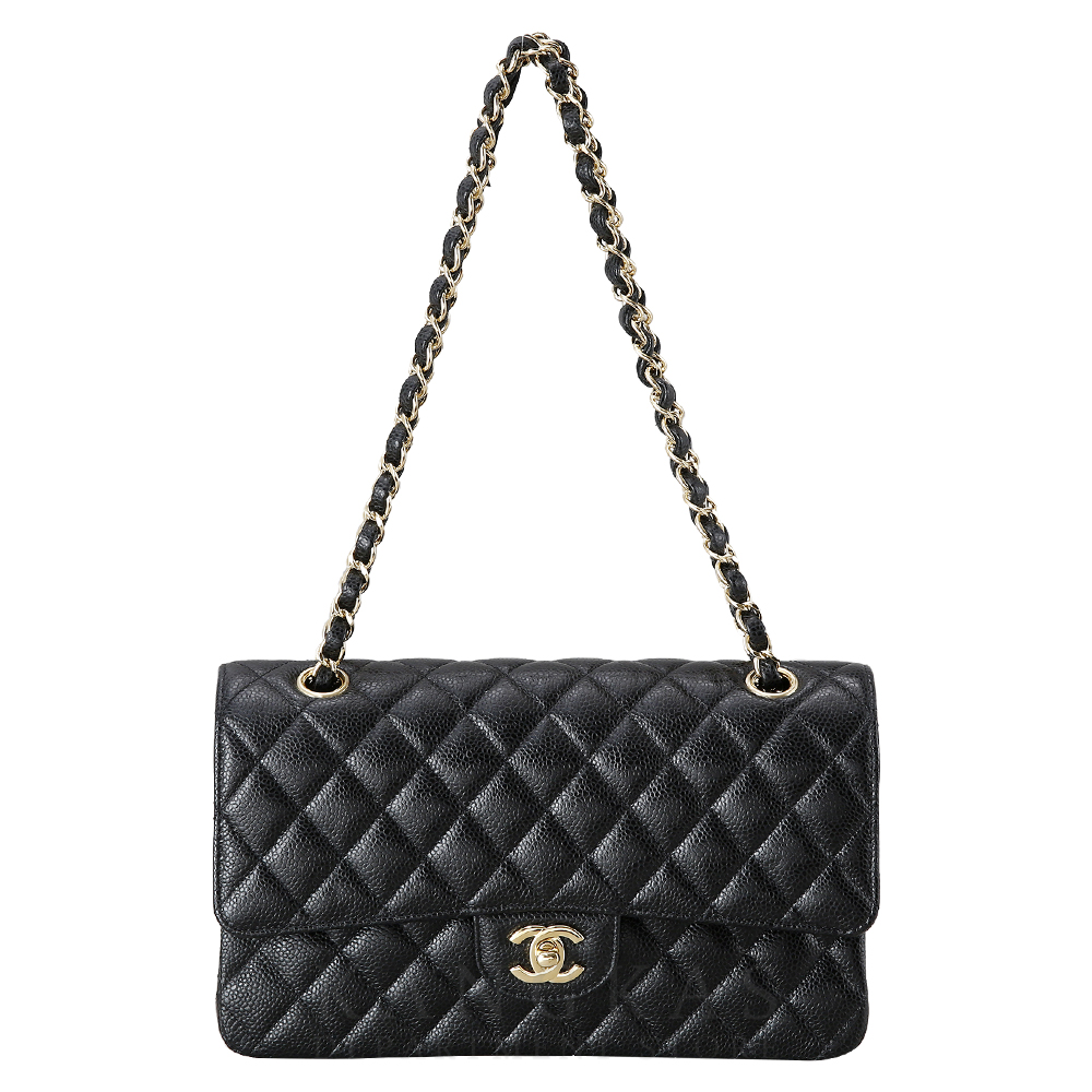 CHANEL(USED)샤넬 클래식 캐비어 미듐