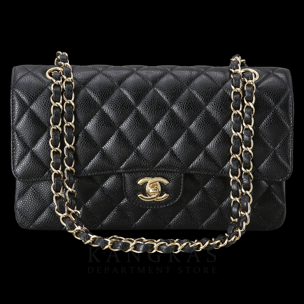 CHANEL(USED)샤넬 클래식 캐비어 미듐