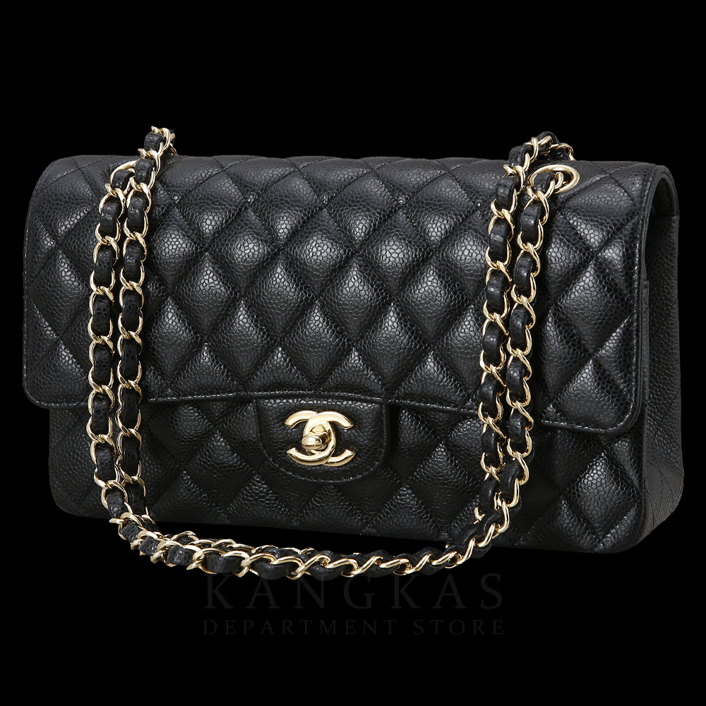 CHANEL(USED)샤넬 클래식 캐비어 미듐