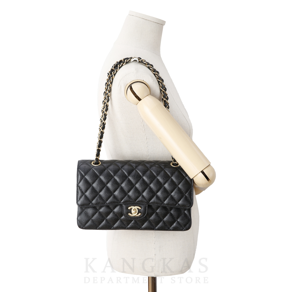 CHANEL(USED)샤넬 클래식 캐비어 미듐