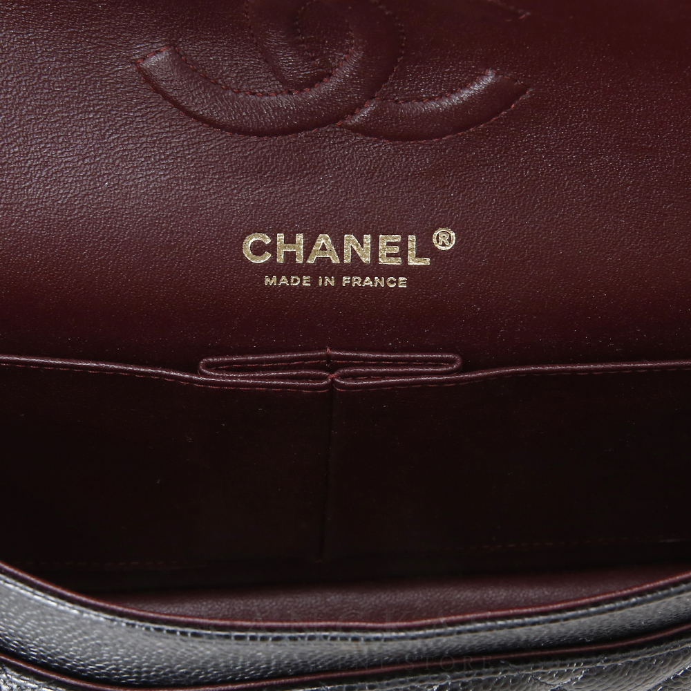 CHANEL(USED)샤넬 클래식 캐비어 미듐