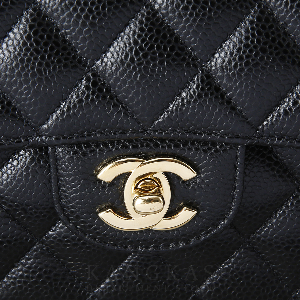 CHANEL(USED)샤넬 클래식 캐비어 미듐