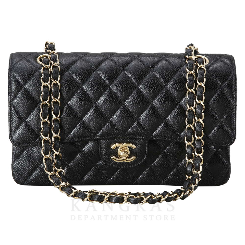 CHANEL(USED)샤넬 클래식 캐비어 미듐
