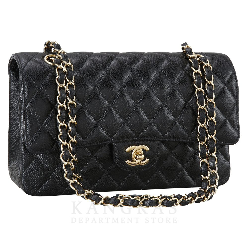 CHANEL(USED)샤넬 클래식 캐비어 미듐