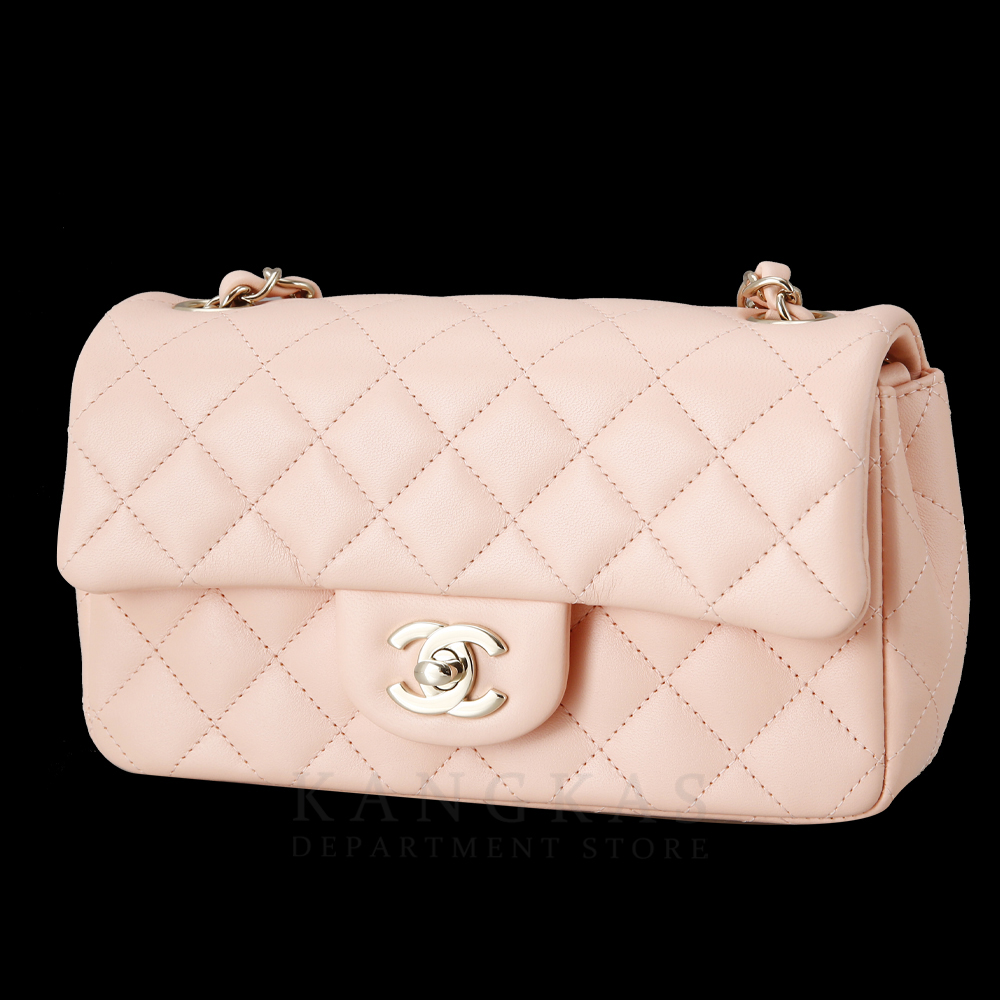 CHANEL(USED)샤넬 램스킨 클래식 뉴미니