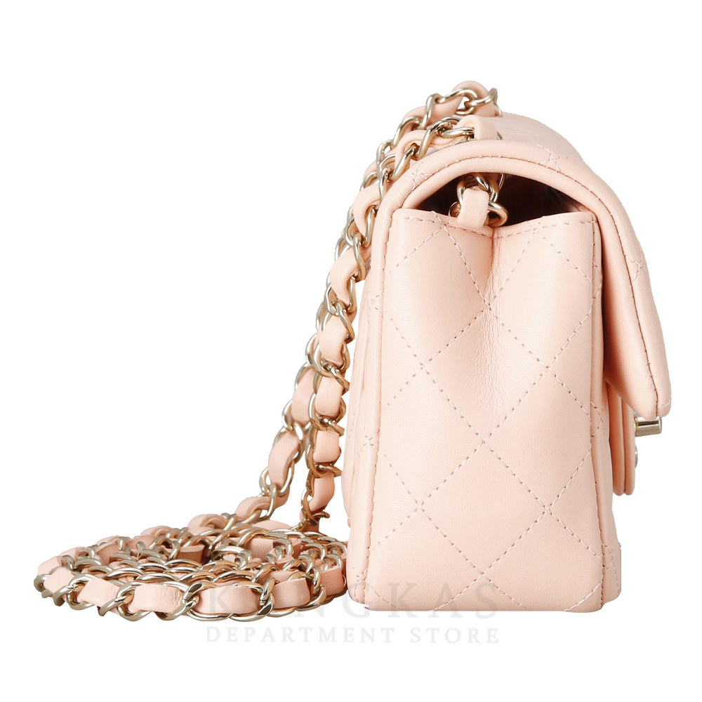 CHANEL(USED)샤넬 램스킨 클래식 뉴미니