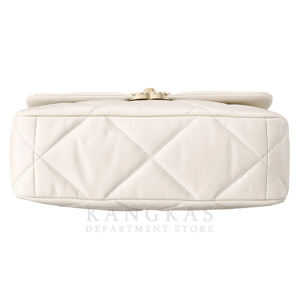 CHANEL(USED)샤넬 19백 미디움 베이지