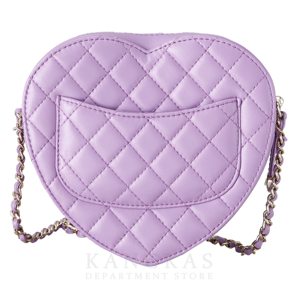 CHANEL(USED)샤넬 하트백 램스킨 라지