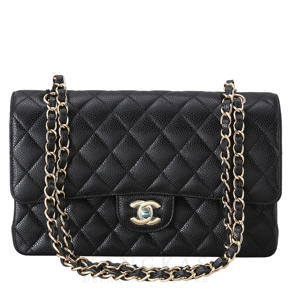 CHANEL(USED)샤넬 클래식 캐비어 미듐
