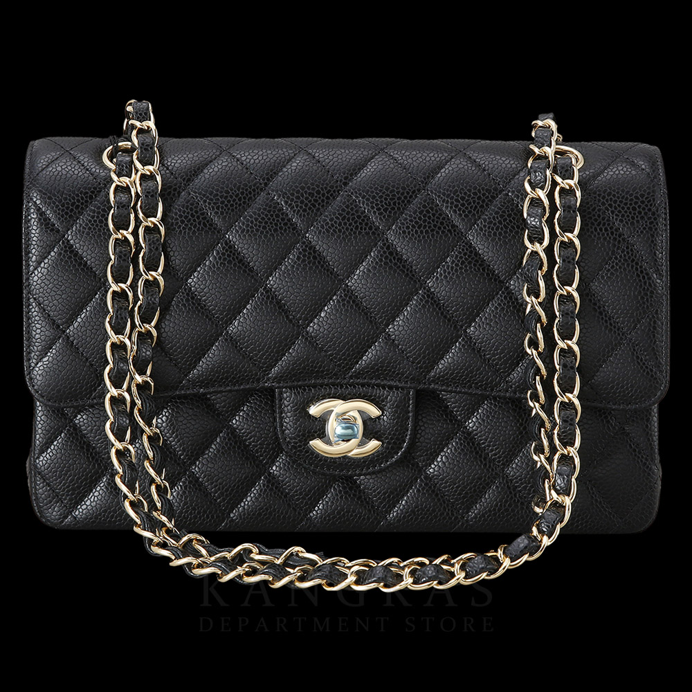 CHANEL(USED)샤넬 클래식 캐비어 미듐
