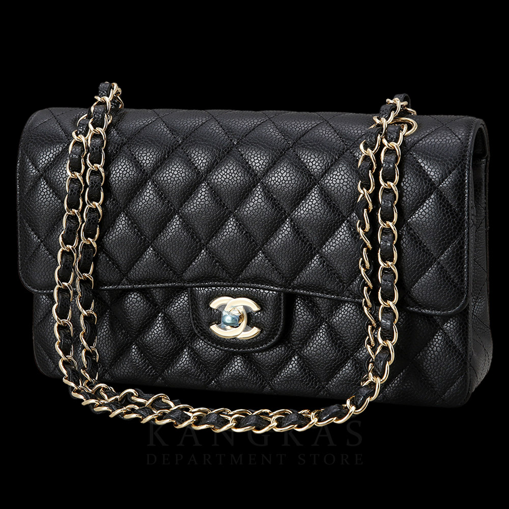 CHANEL(USED)샤넬 클래식 캐비어 미듐