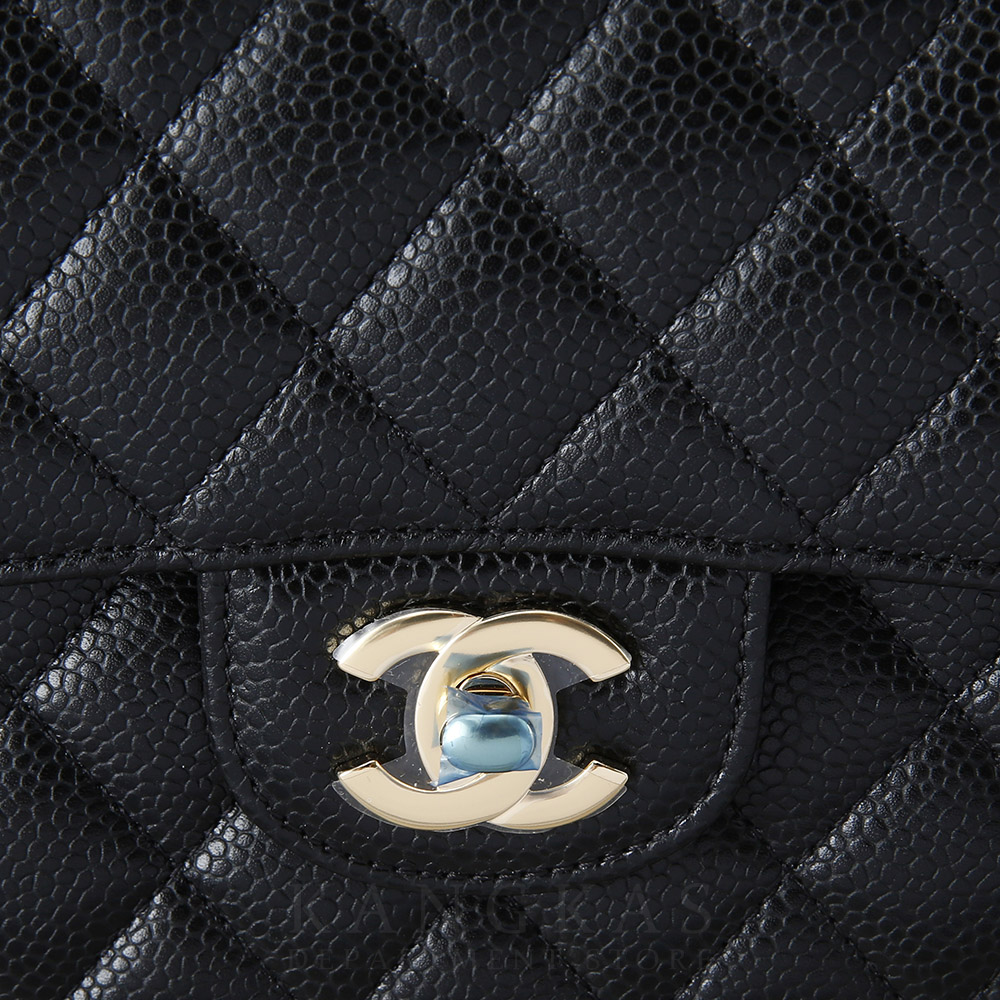CHANEL(USED)샤넬 클래식 캐비어 미듐