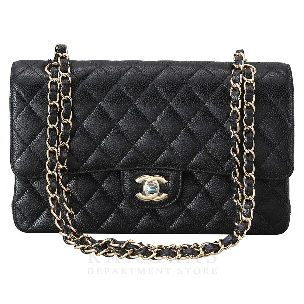 CHANEL(USED)샤넬 클래식 캐비어 미듐