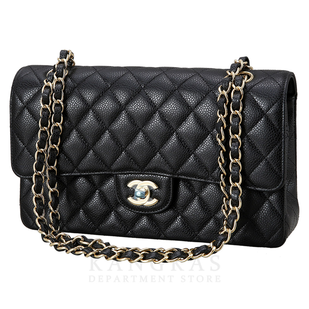CHANEL(USED)샤넬 클래식 캐비어 미듐