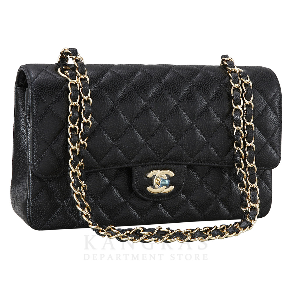 CHANEL(USED)샤넬 클래식 캐비어 미듐