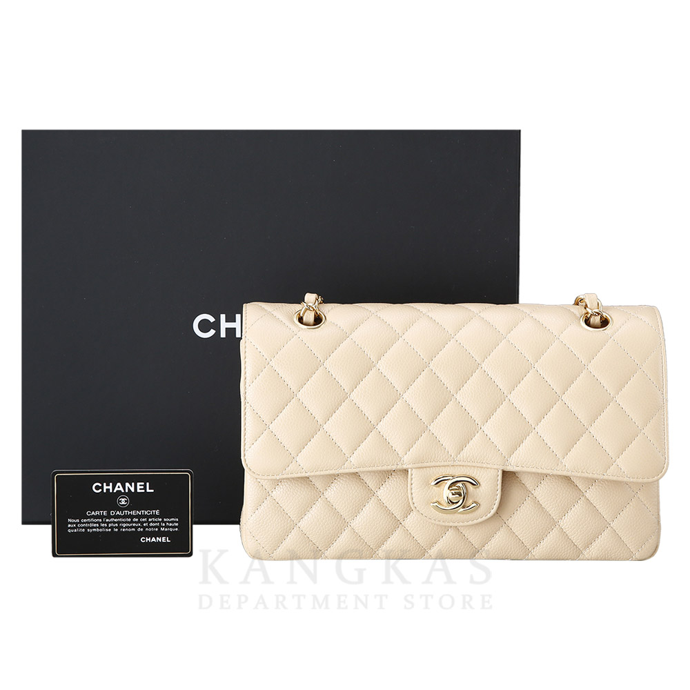 CHANEL(USED)샤넬 클래식 캐비어 미듐