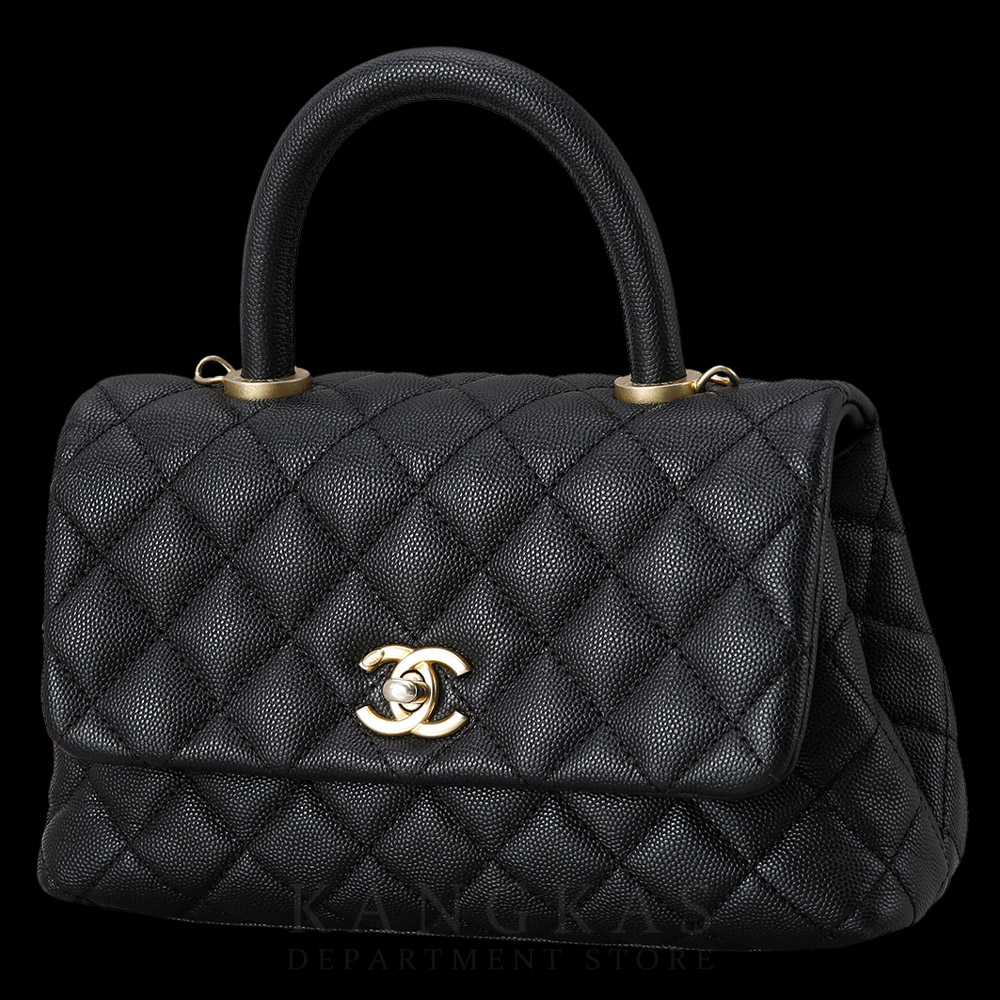CHANEL(USED)샤넬 캐비어 코코핸들 스몰 @@@@@