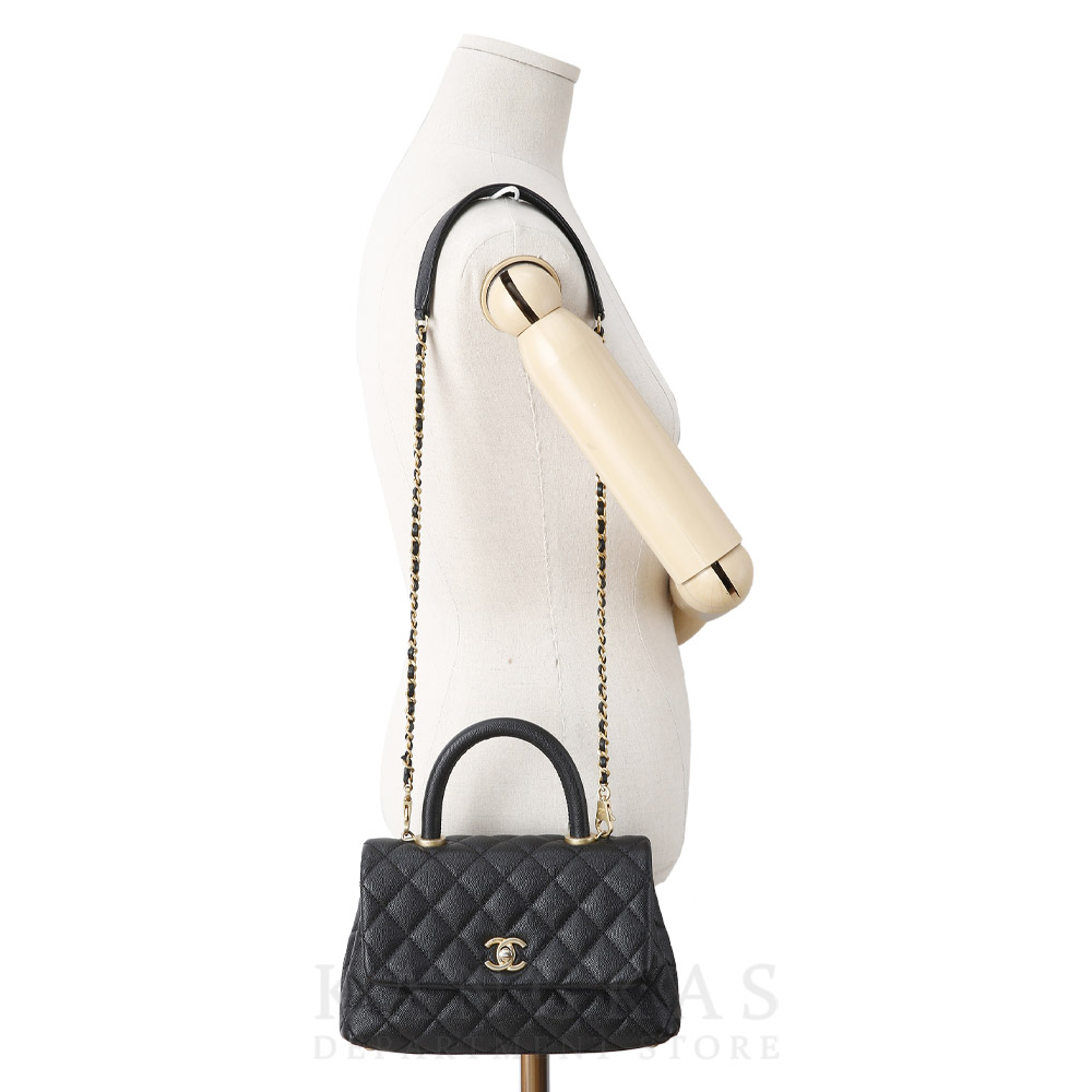 CHANEL(USED)샤넬 캐비어 코코핸들 스몰 @@@@@
