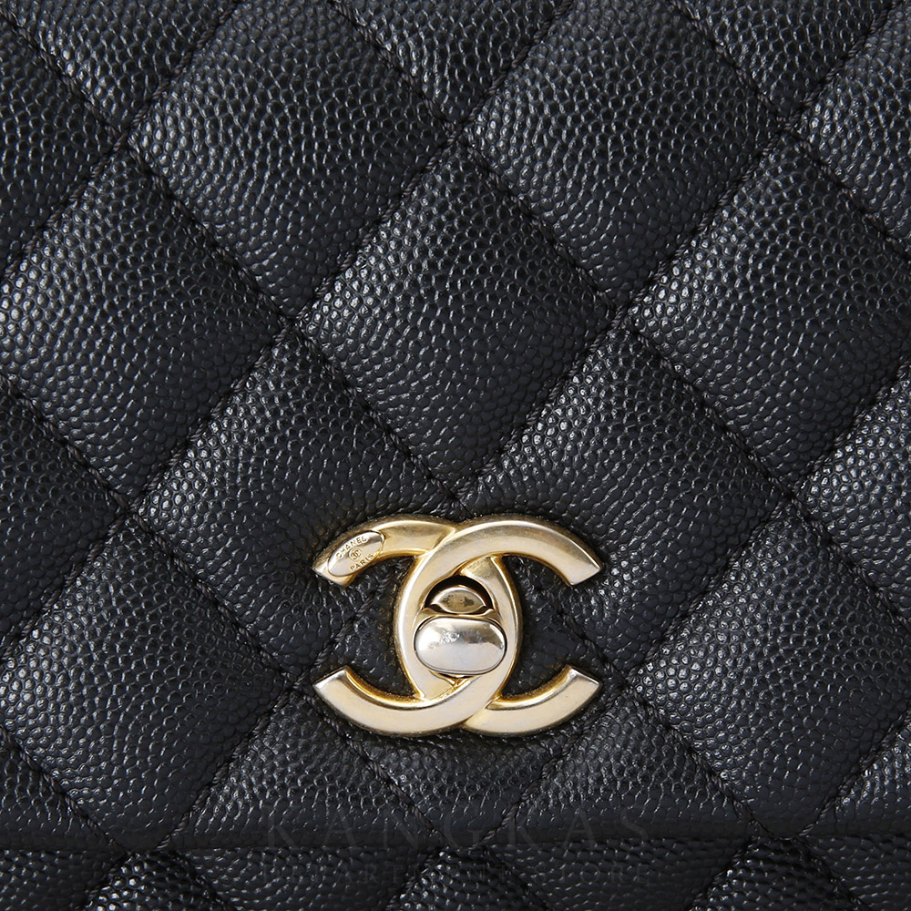 CHANEL(USED)샤넬 캐비어 코코핸들 스몰 @@@@@