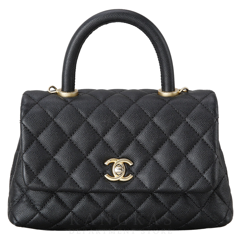 CHANEL(USED)샤넬 캐비어 코코핸들 스몰 @@@@@