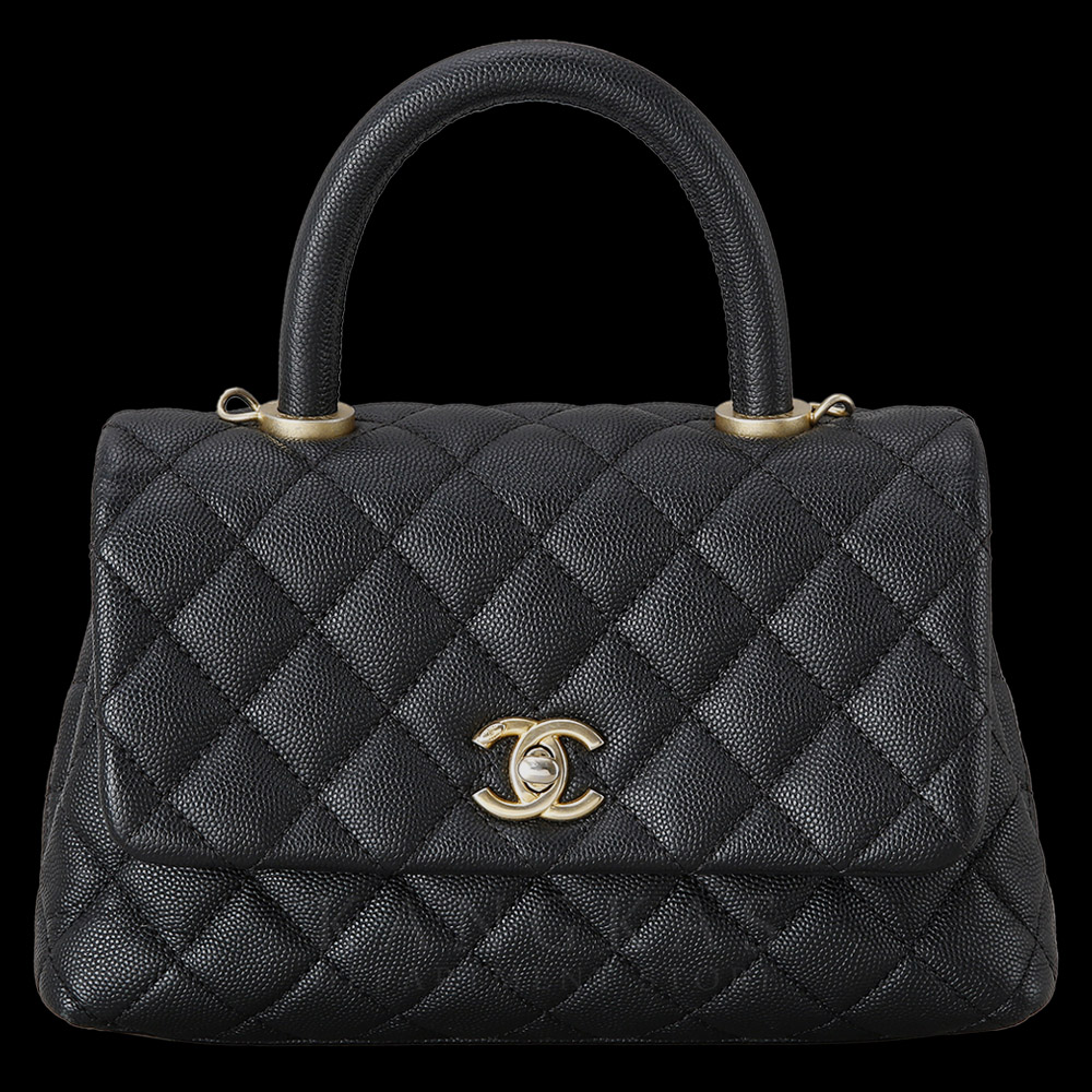 CHANEL(USED)샤넬 캐비어 코코핸들 스몰 @@@@@