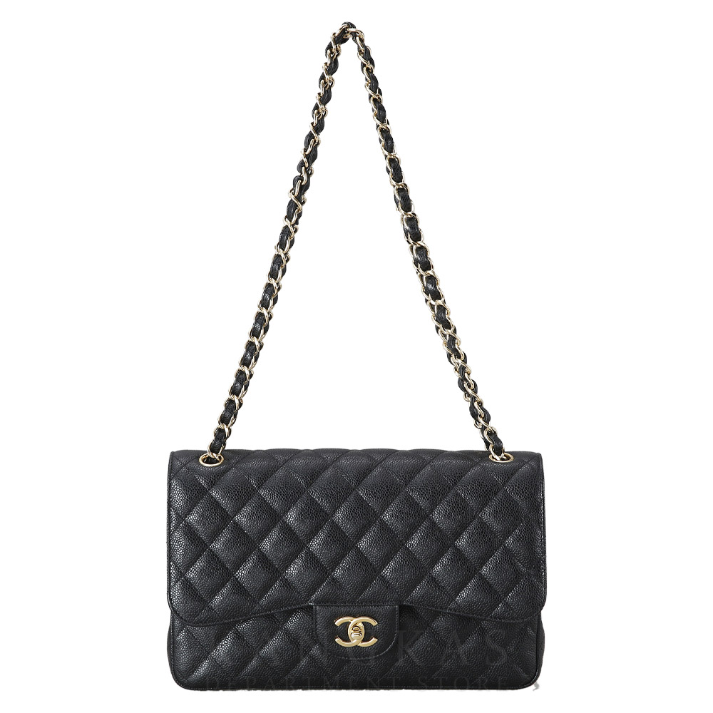 CHANEL(USED)샤넬 캐비어 클래식 라지 플랩백