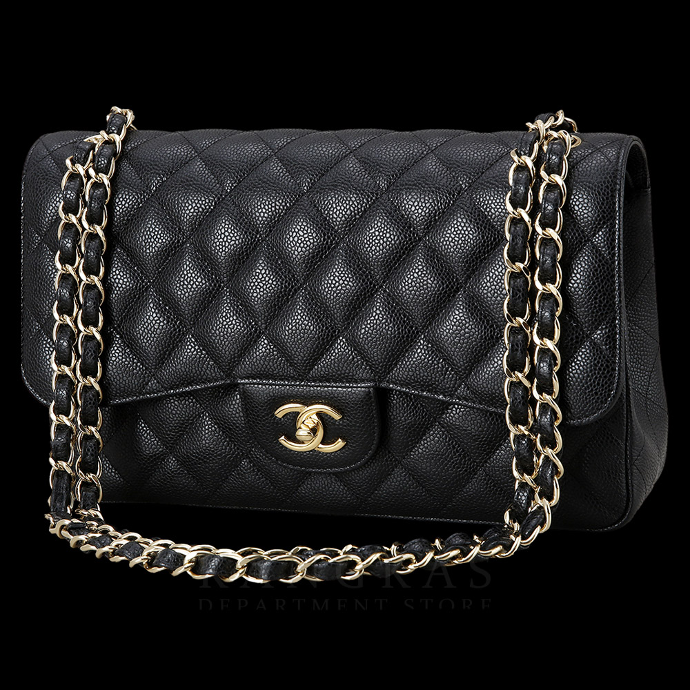 CHANEL(USED)샤넬 캐비어 클래식 라지 플랩백