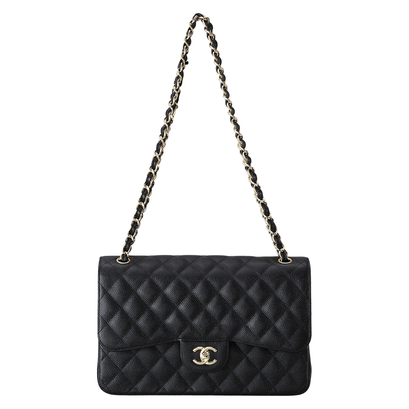 CHANEL(USED)샤넬 캐비어 클래식 라지 플랩백