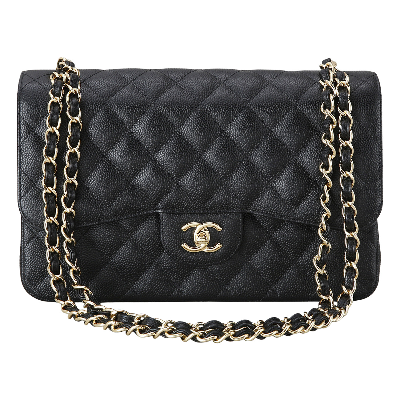 CHANEL(USED)샤넬 캐비어 클래식 라지 플랩백