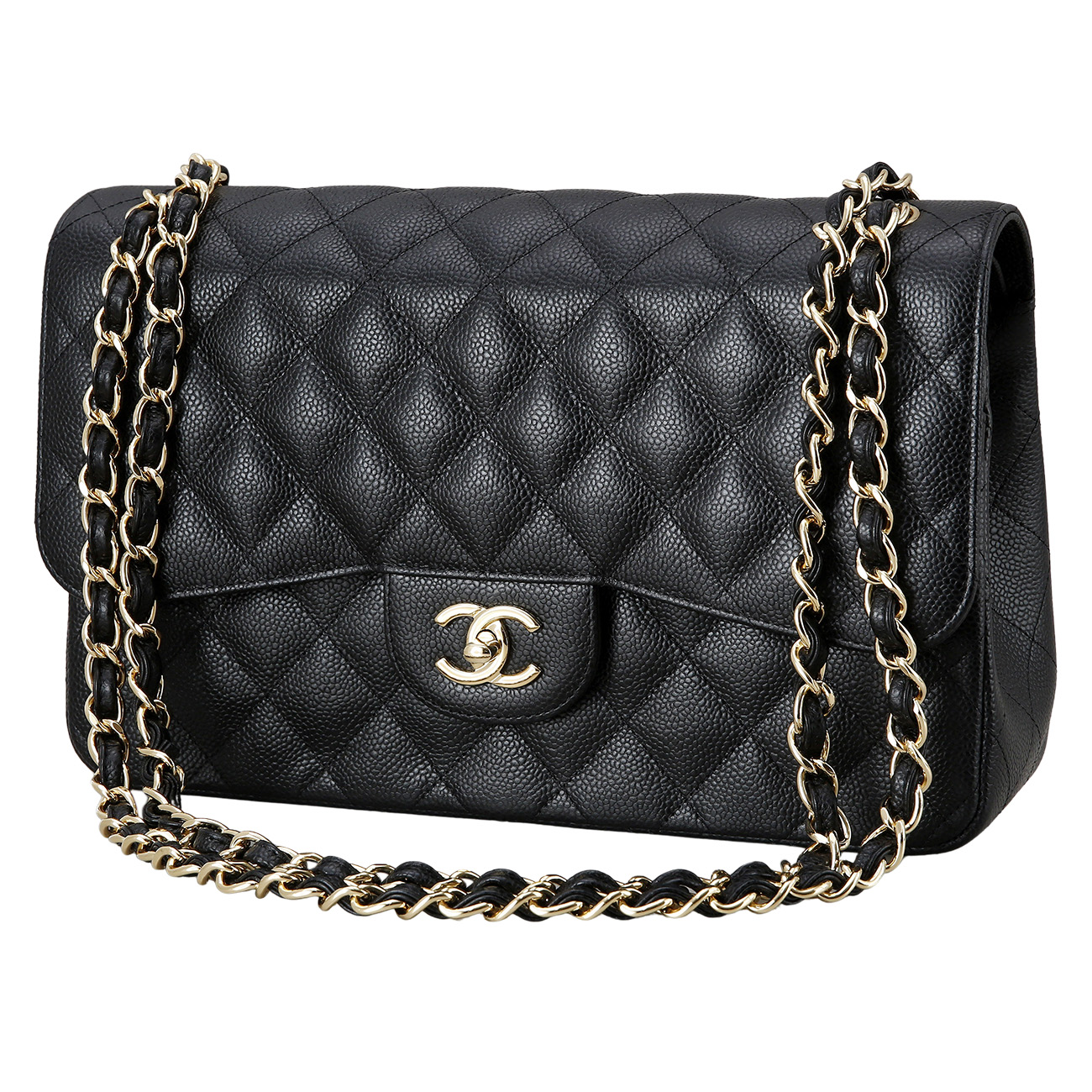CHANEL(USED)샤넬 캐비어 클래식 라지 플랩백