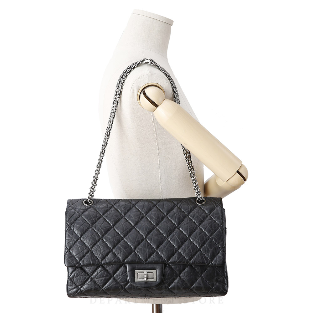 CHANEL(USED)샤넬 2.55 빈티지 라지 플랩백