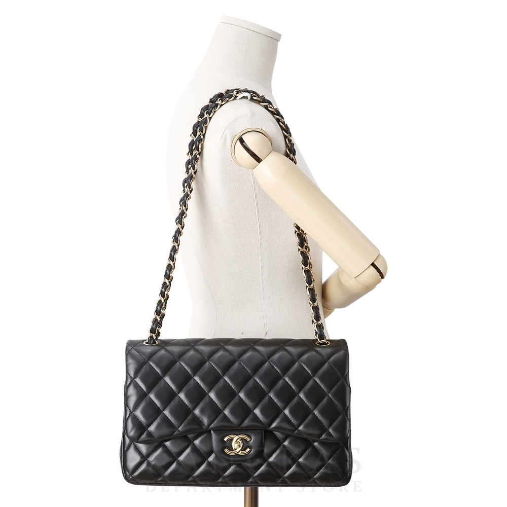CHANEL(USED)샤넬 램스킨 클래식 라지 플랩백