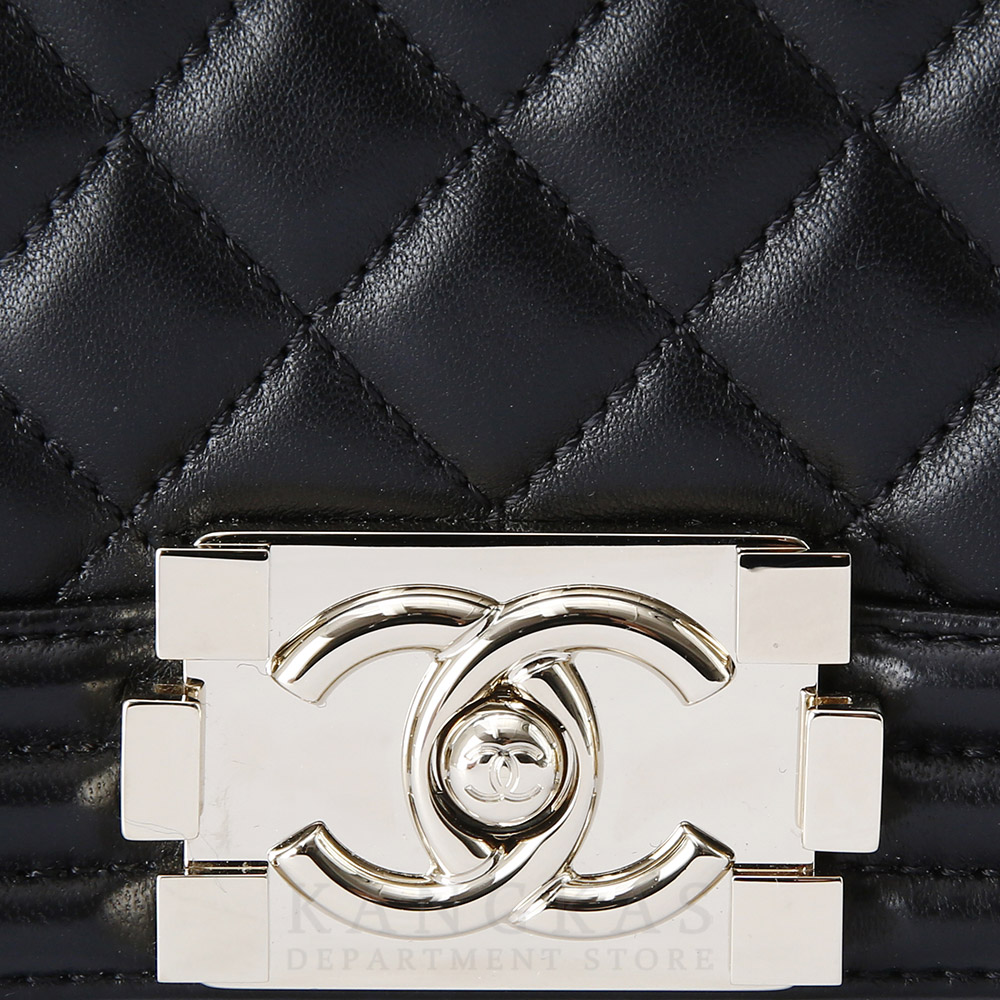 CHANEL(USED)샤넬 보이샤넬 램스킨 미듐