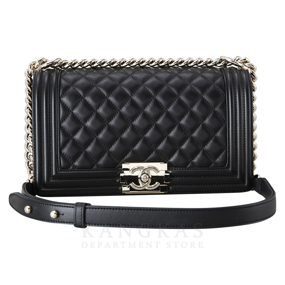CHANEL(USED)샤넬 보이샤넬 램스킨 미듐