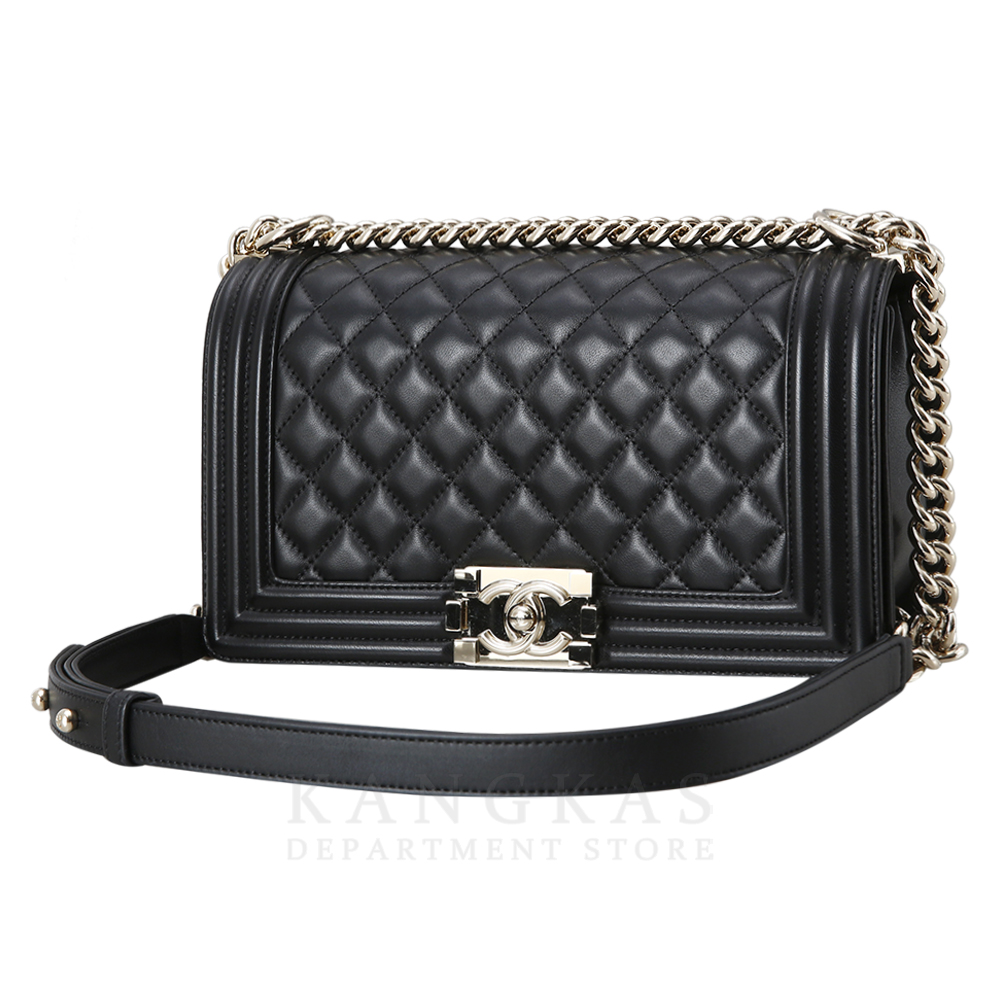 CHANEL(USED)샤넬 보이샤넬 램스킨 미듐