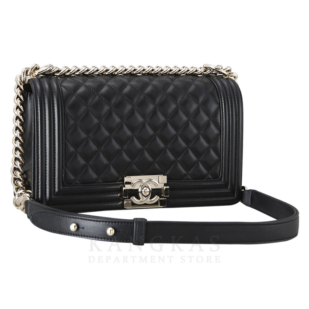 CHANEL(USED)샤넬 보이샤넬 램스킨 미듐