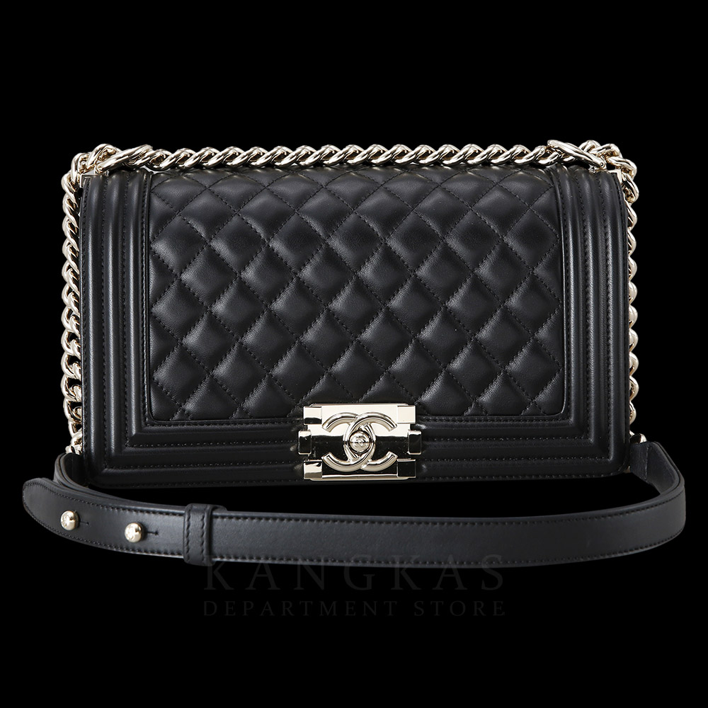 CHANEL(USED)샤넬 보이샤넬 램스킨 미듐